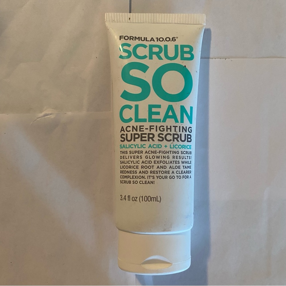 Formula 10 .0 .6 Scrub So Clean Acne-Fighting Super Scrub 3.4 fl oz